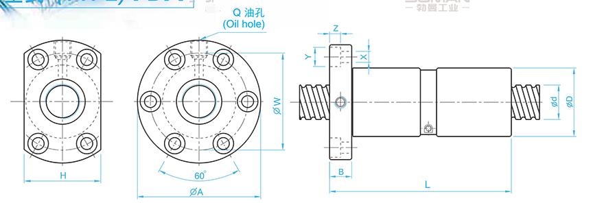 TBI DFI01605-4 tbi丝杆研磨级跟转造级的区别